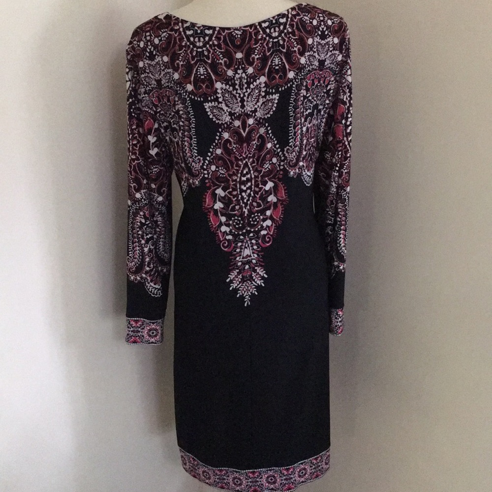 🌷I-N-C- Patterned Sheath Dress - Picture 4 of 8